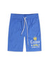 Campus La Via Cropped Nylon Shorts - Blue by Denim Exchange