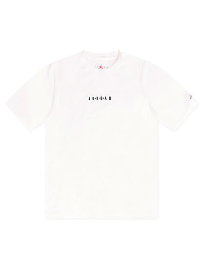 Air Jordan Mens Air Tee - White/Black by Denim Exchange