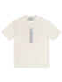 Iceberg Vertical Logo Tee - Cream by Denim Exchange