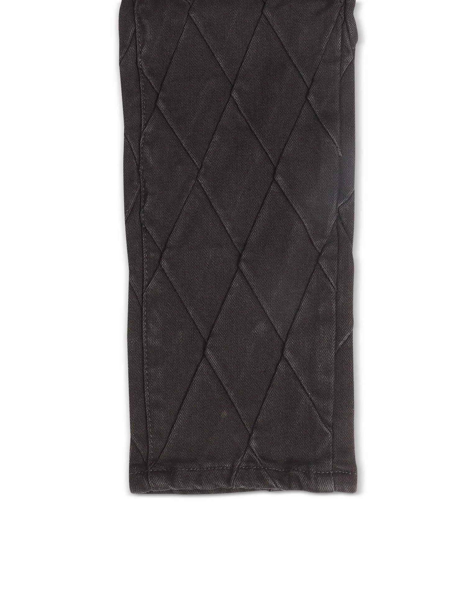 Valabasas Drift Skinny Jeans - Jet Black by Denim Exchange