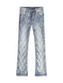 Valabasas Tire Stacked Jeans - Blue Washed by Denim Exchange