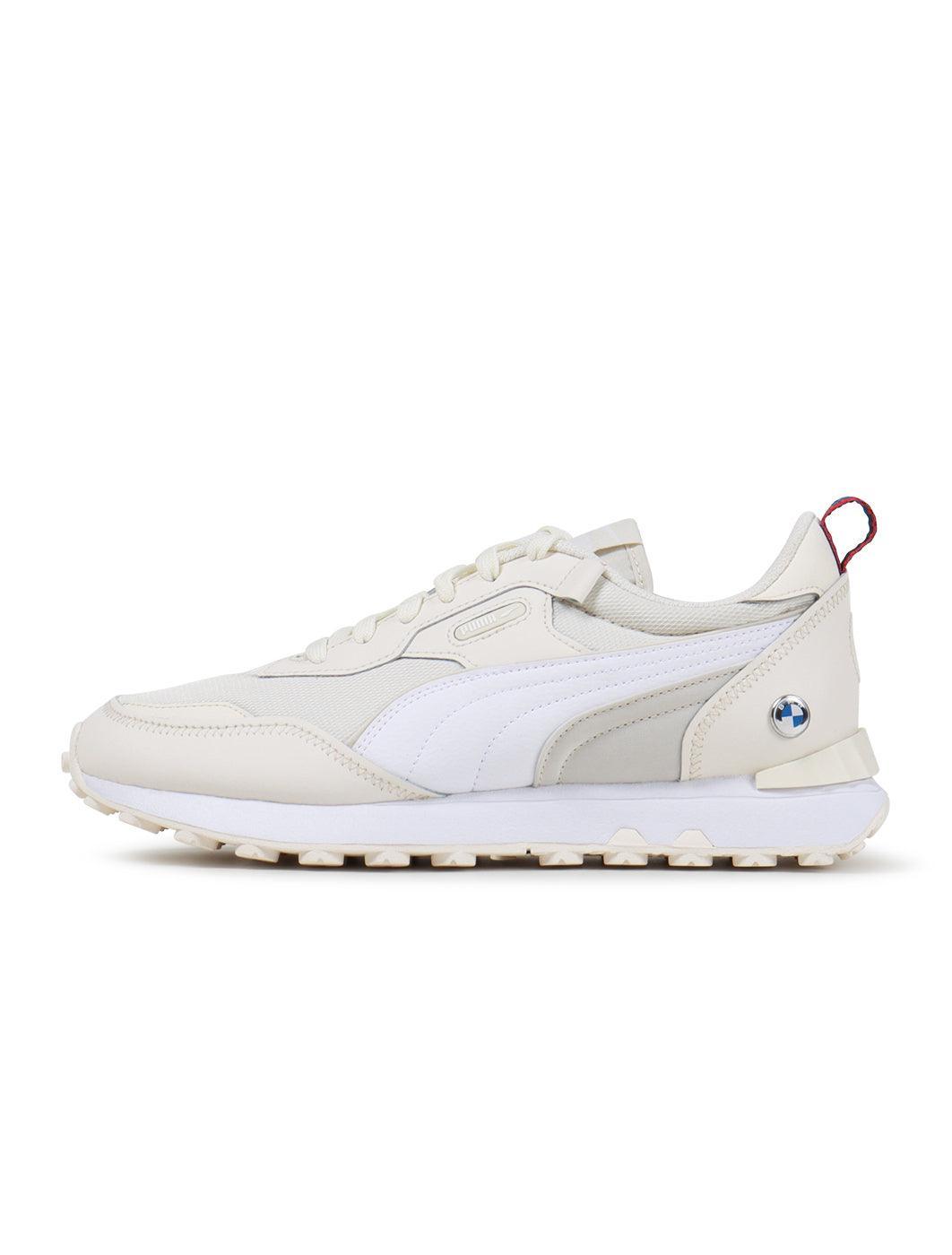 Puma Bmw Mns Rider Fv - Pristine/ White by Denim Exchange