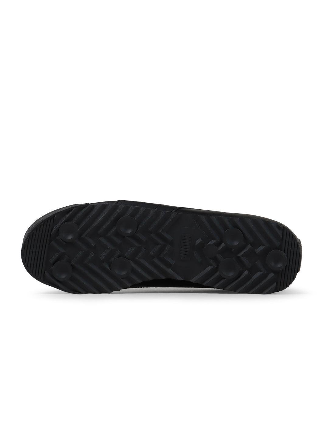Puma Mens Roma Basic - Black/Black by Denim Exchange