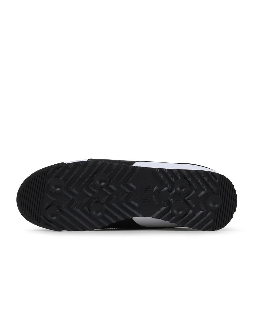 Puma Mens Roma Basic - White/Black by Denim Exchange