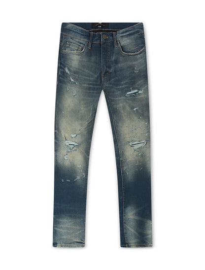 Jordan Craig Heart Break Straight Leg Jeans - Sunrise by Denim Exchange