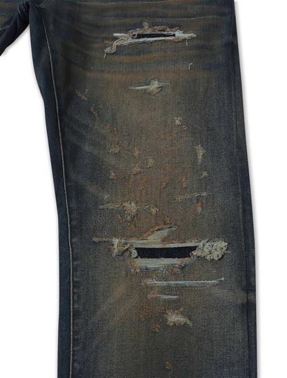 Jordan Craig Heart Break Straight Leg Jeans - Gold Miner by Denim Exchange