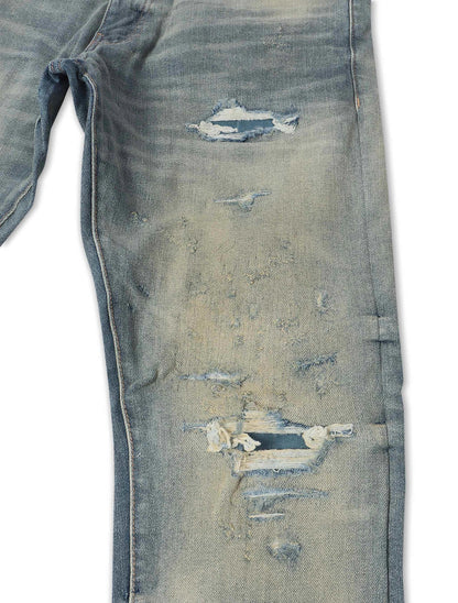 Jordan Craig Heart Break Straight Leg Jeans - Antique by Denim Exchange