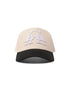 Reference Mirrored LA Hat - Cream/Black by Denim Exchange