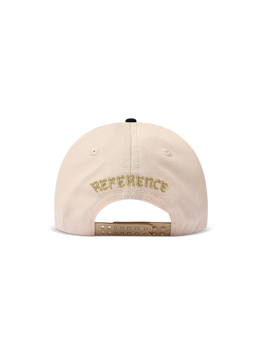 Reference Mirrored LA Hat - Cream/Black by Denim Exchange