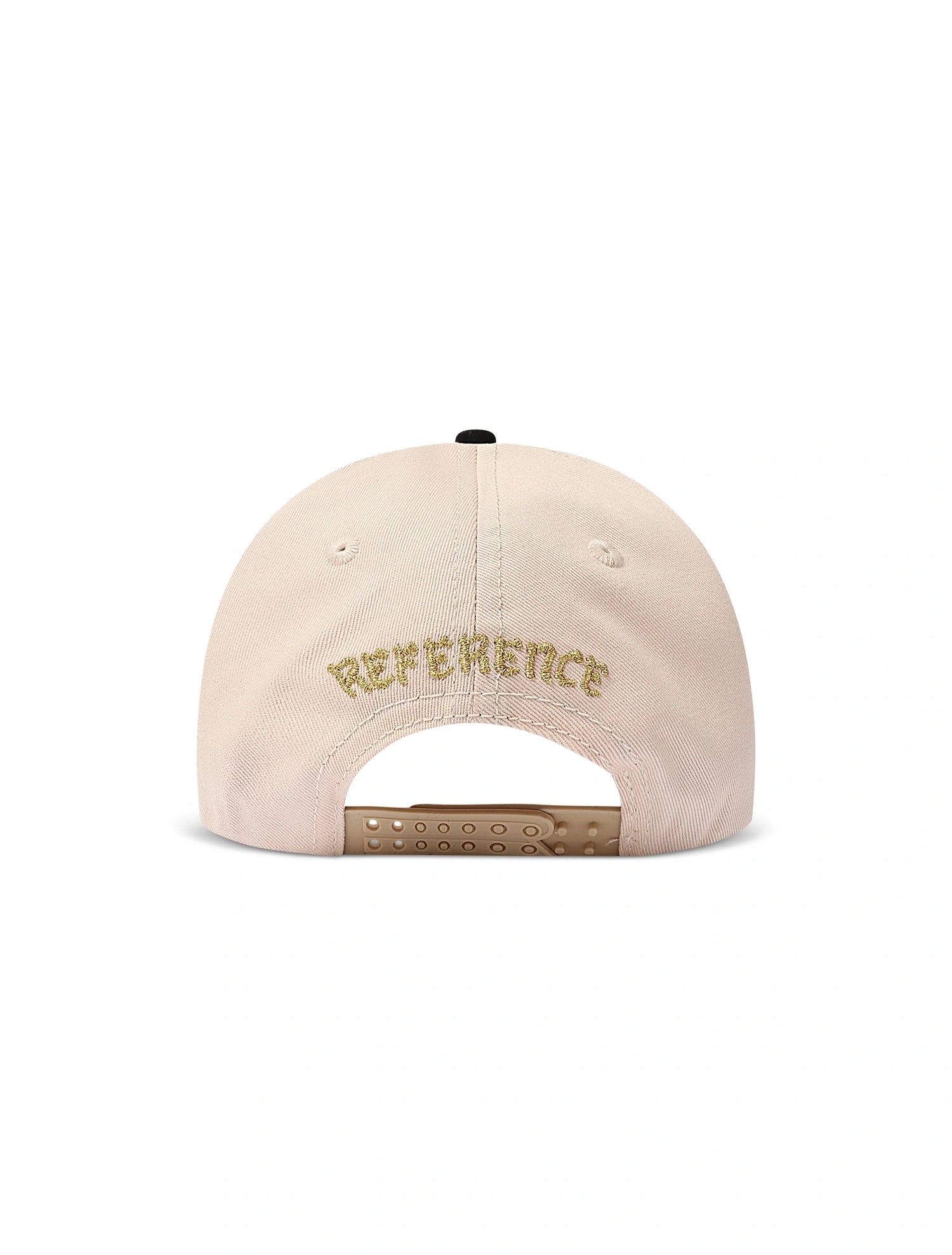 Reference Mirrored LA Hat - Cream/Black by Denim Exchange