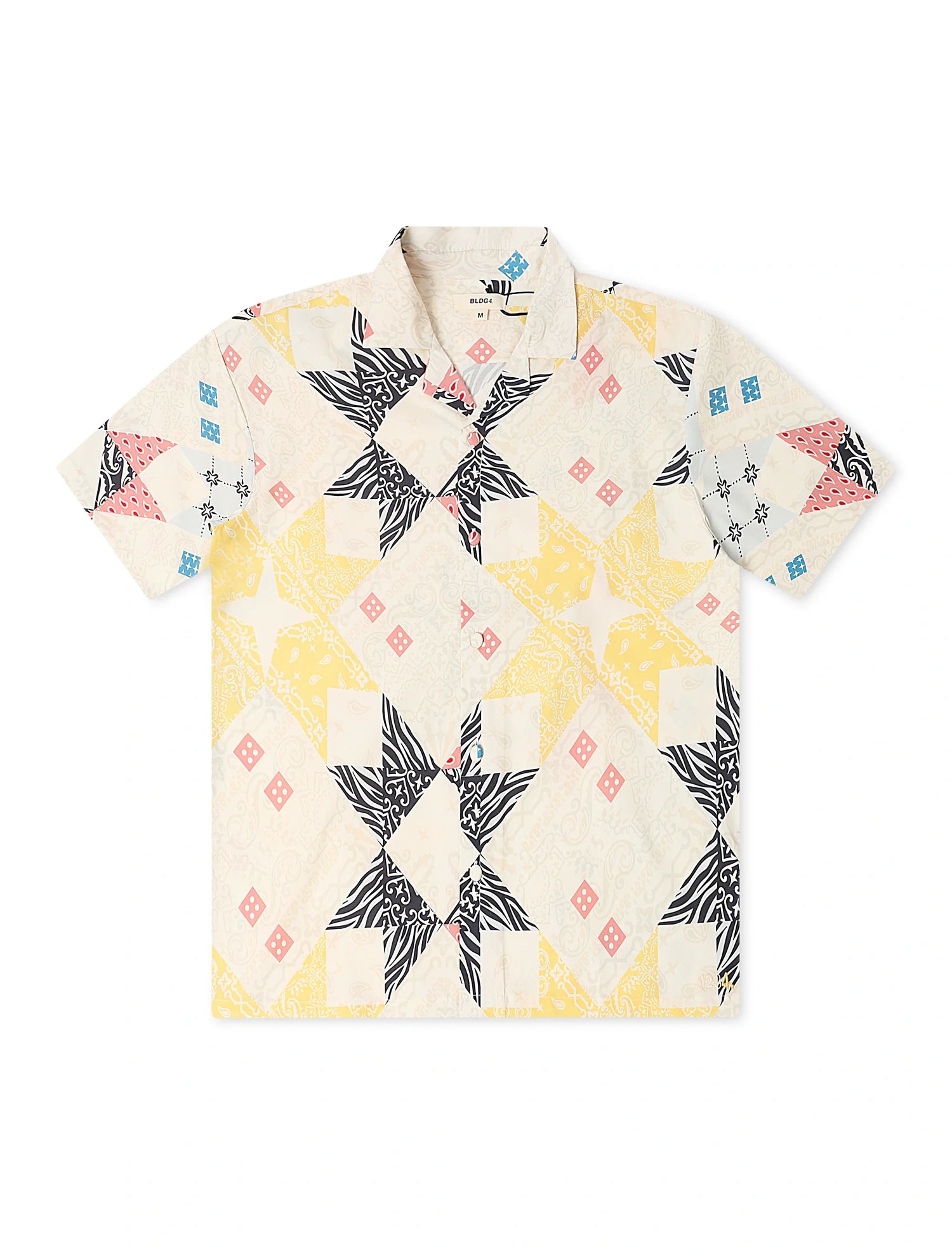 BLDG4 Puff Puff Woven Shirt - Whisper White by Denim Exchange