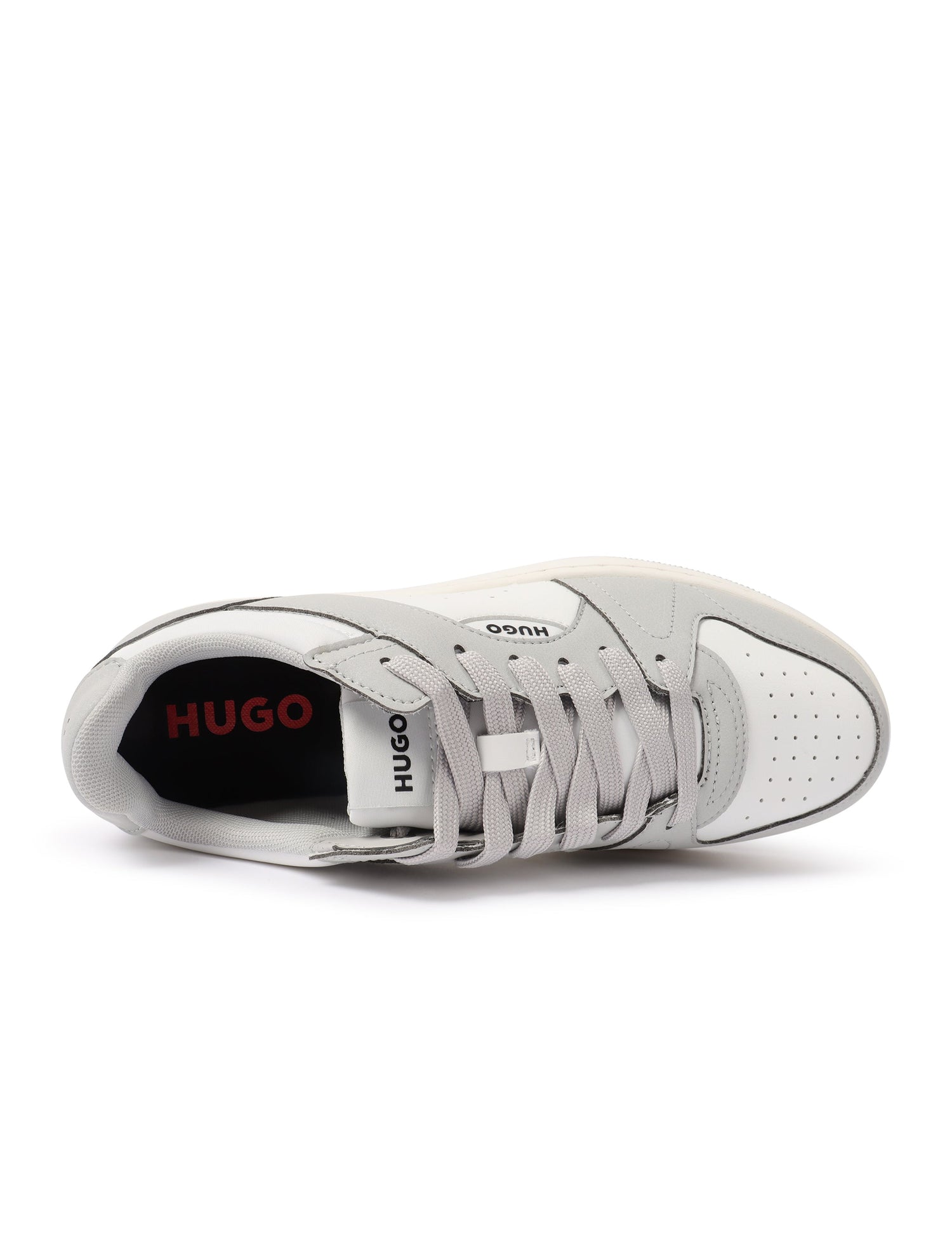 Hugo Hadrian Tenns Shoes - Grey by Denim Exchange