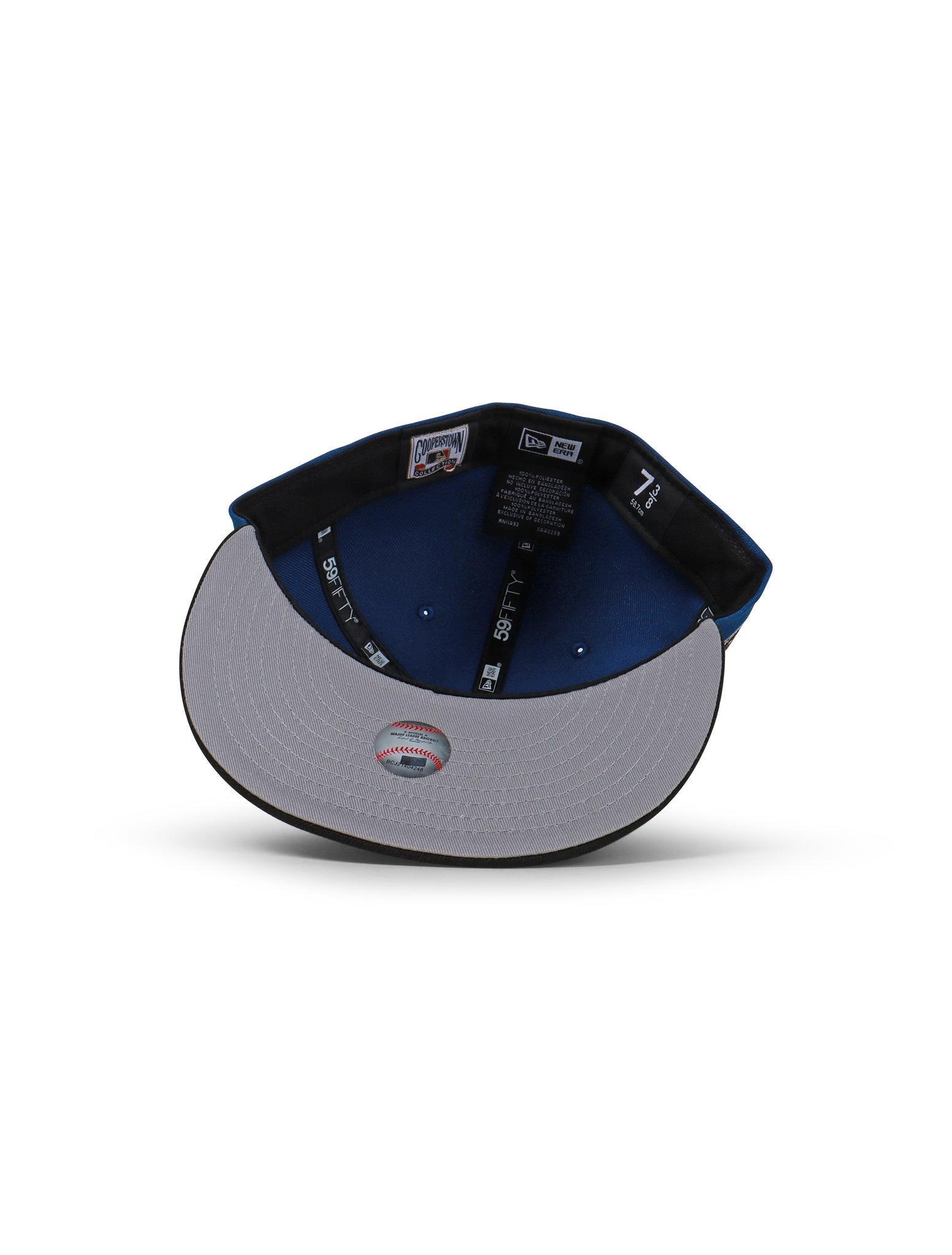 New Era 5950 Dodgers 50Th Anniversary Hat - Blue/Black by Denim Exchange