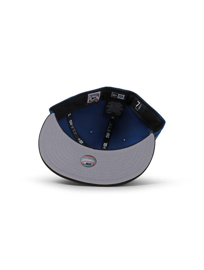 New Era 5950 Dodgers 50Th Anniversary Hat - Blue/Black by Denim Exchange