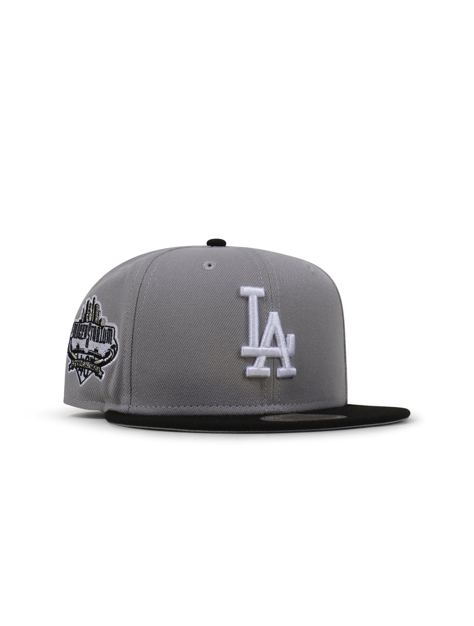 New Era 5950 Dodgers 40Th Anniversary Hat - Gray/Black by Denim Exchange