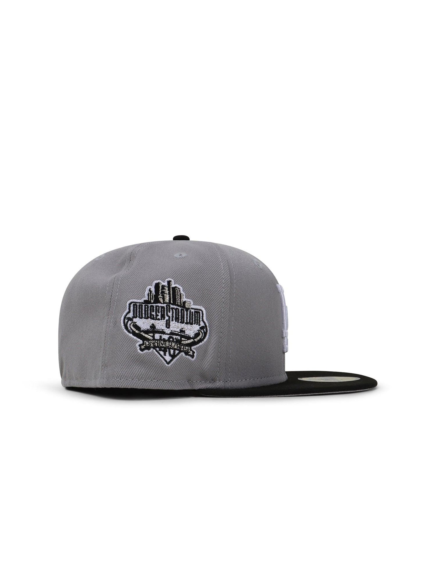 New Era 5950 Dodgers 40Th Anniversary Hat - Gray/Black by Denim Exchange