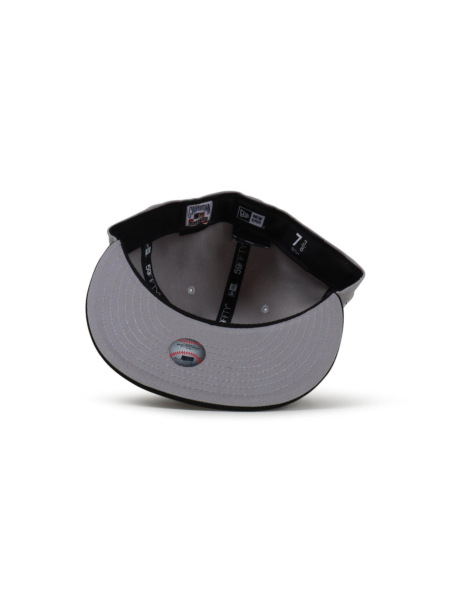 New Era 5950 Dodgers 40Th Anniversary Hat - Gray/Black by Denim Exchange