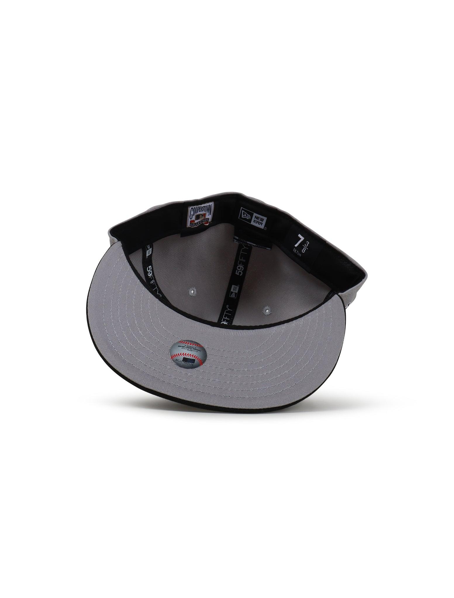 New Era 5950 Dodgers 40Th Anniversary Hat - Gray/Black by Denim Exchange