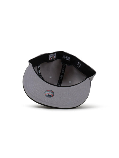 New Era 5950 Dodgers 40Th Anniversary Hat - Gray/Black by Denim Exchange