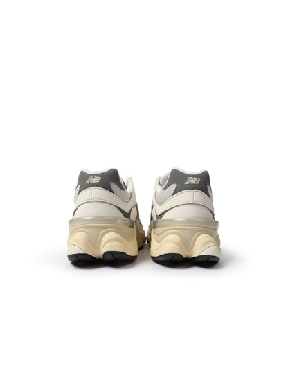 New Balance Big Kids 9060 Lifestyle Shoes - White/Grey by Denim Exchange