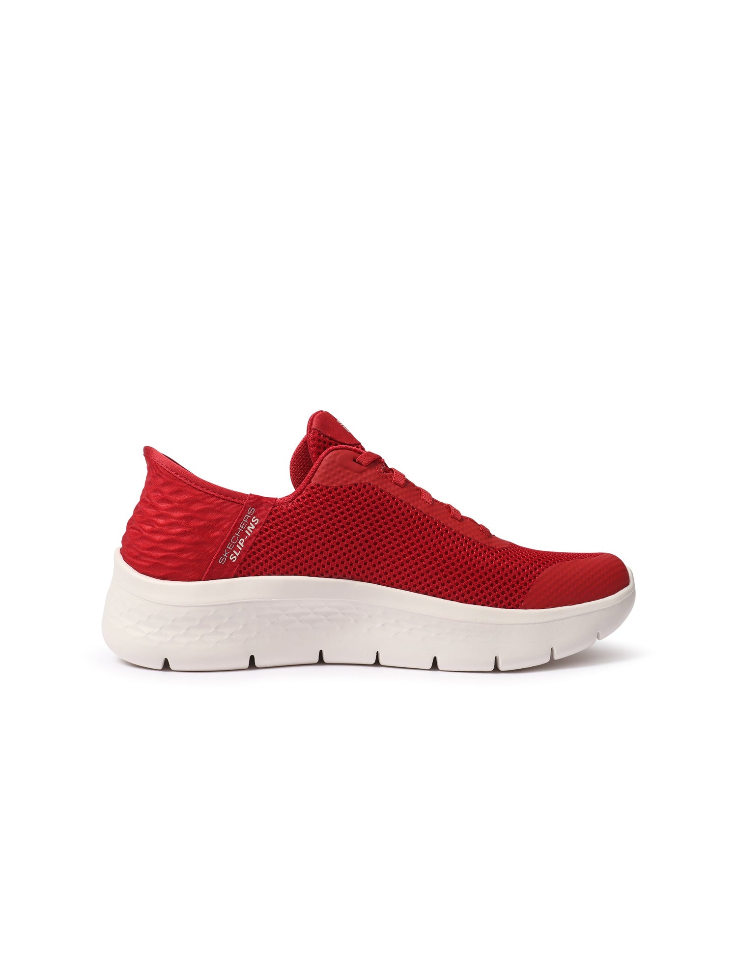 Skechers Womens Go Walk Flex Grand Entry - Red by Denim Exchange