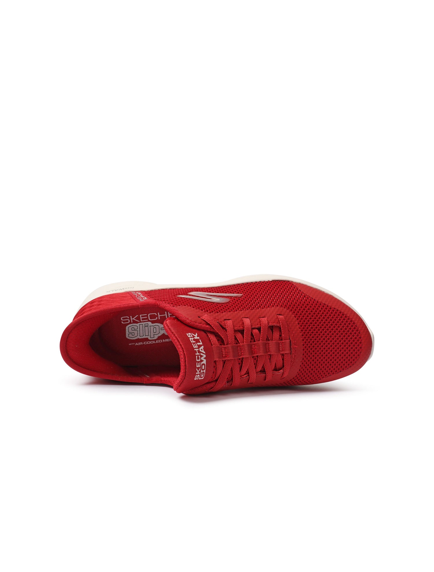 Skechers Womens Go Walk Flex Grand Entry - Red by Denim Exchange