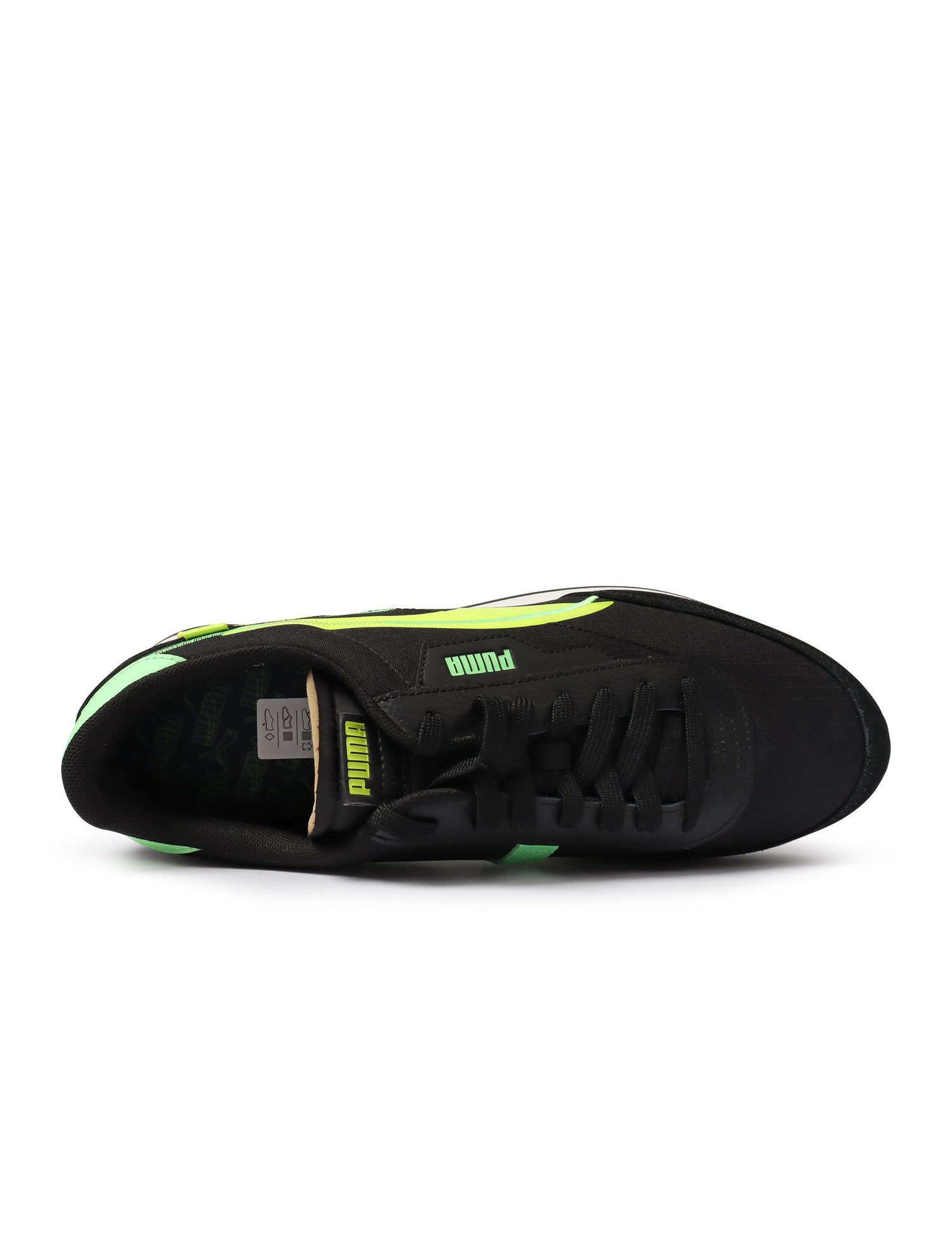 Puma Future Rider Twofold - Black/Yellow by Denim Exchange