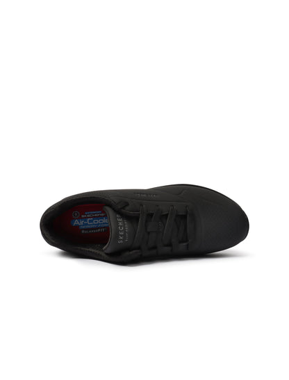 Skechers Womens Work Relaxed Fit Uno SR - Black by Denim Exchange