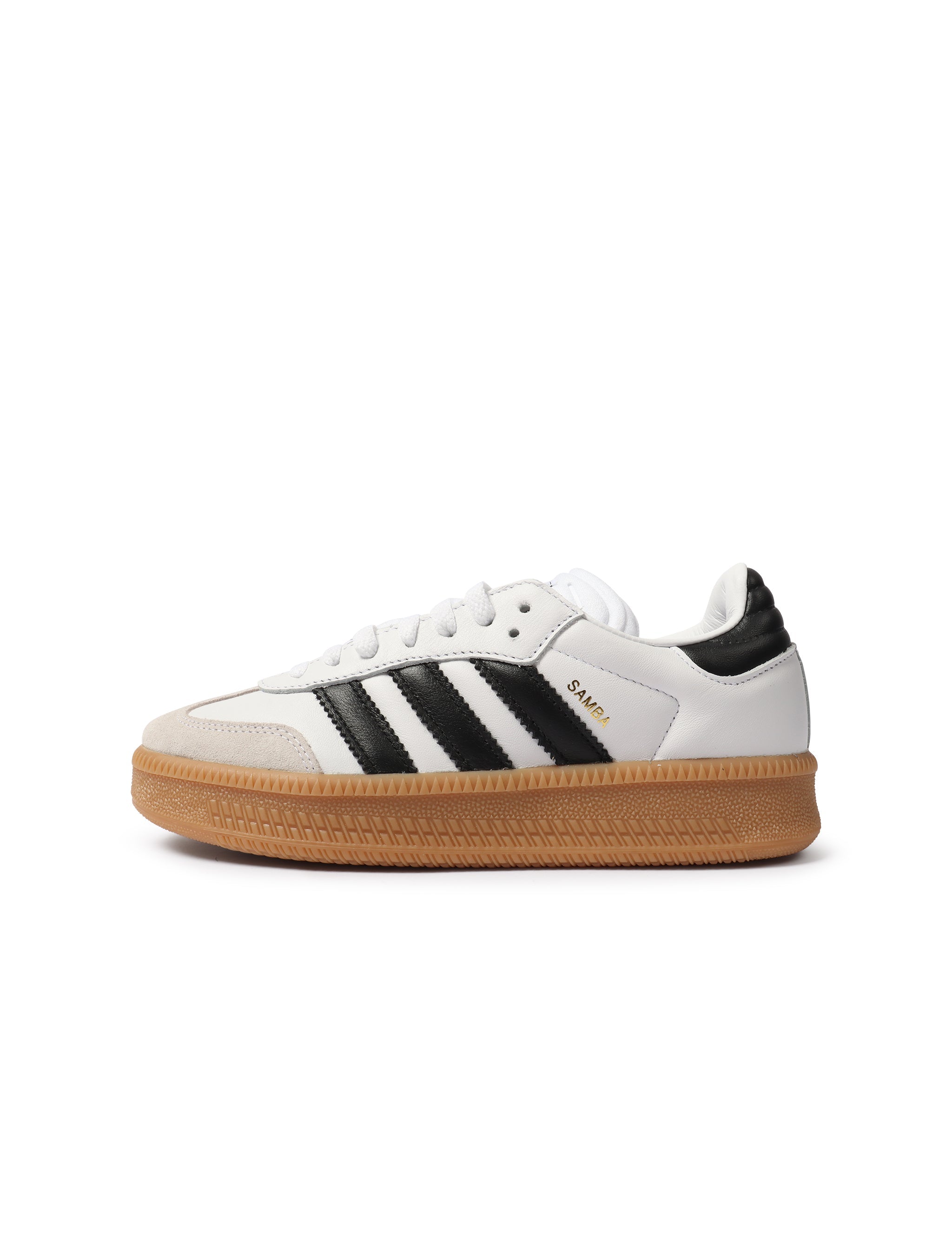 Adidas Big Kids Samba XLG - White by Denim Exchange