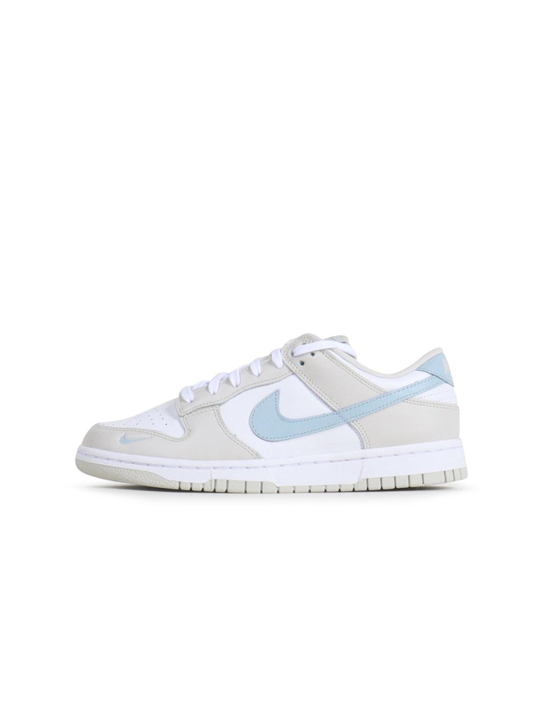 Nike Womens Dunk Low - Light Bone/Armory Blue by Denim Exchange