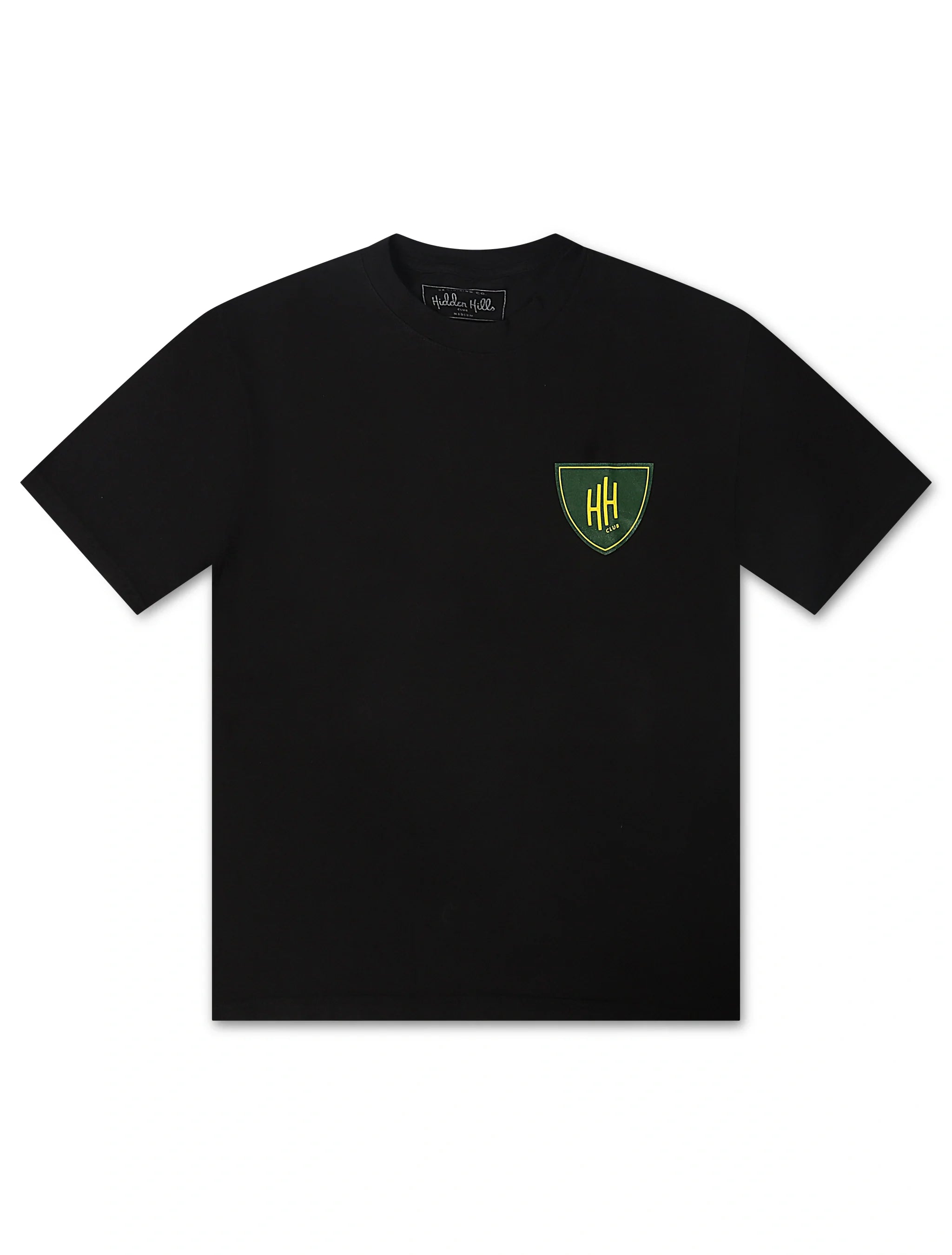 Hidden Hills Shield Tee - Black by Denim Exchange
