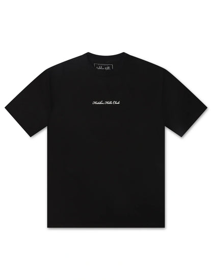 Hidden Hills Welcome to the Club Tee - Black by Denim Exchange