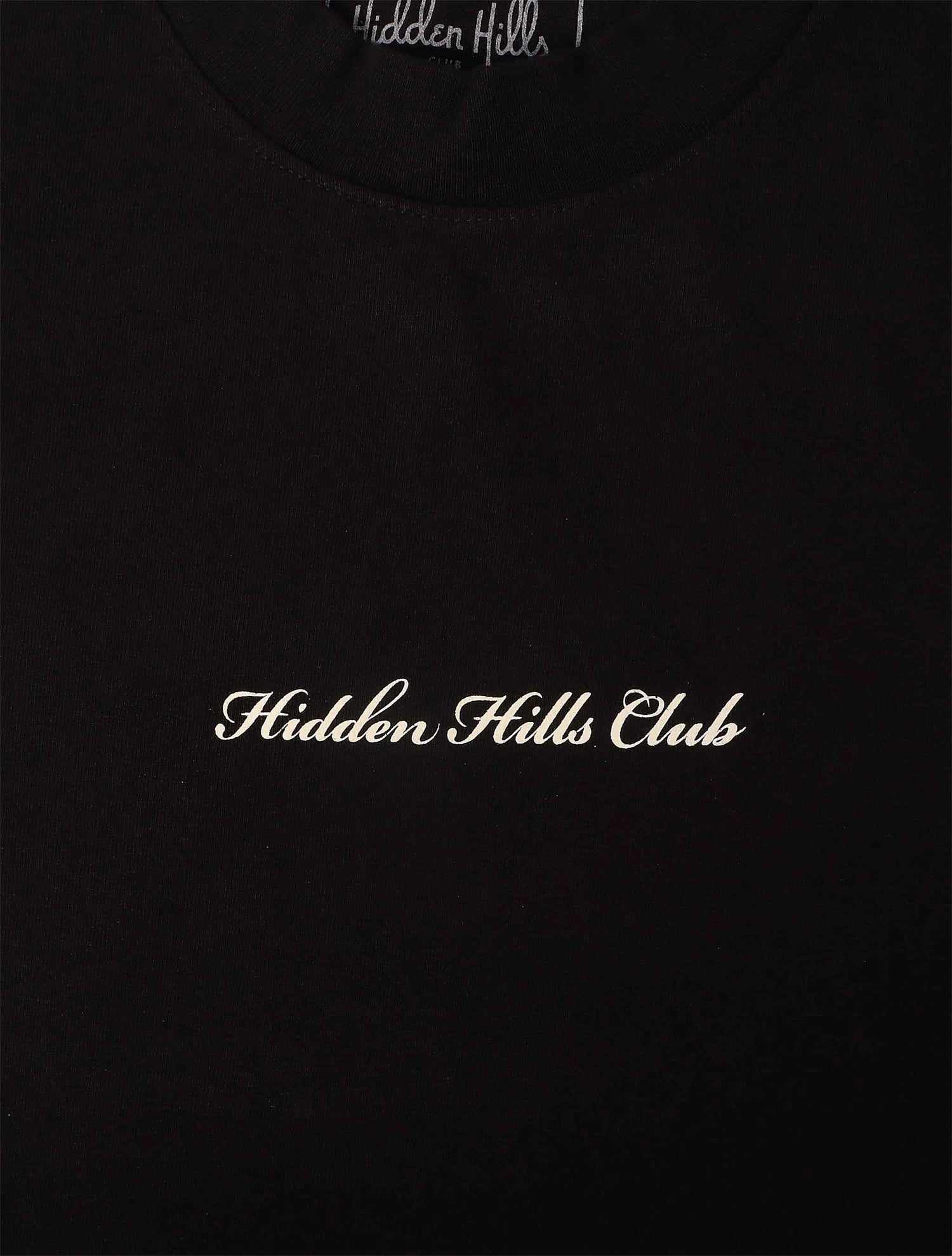 Hidden Hills Welcome to the Club Tee - Black by Denim Exchange
