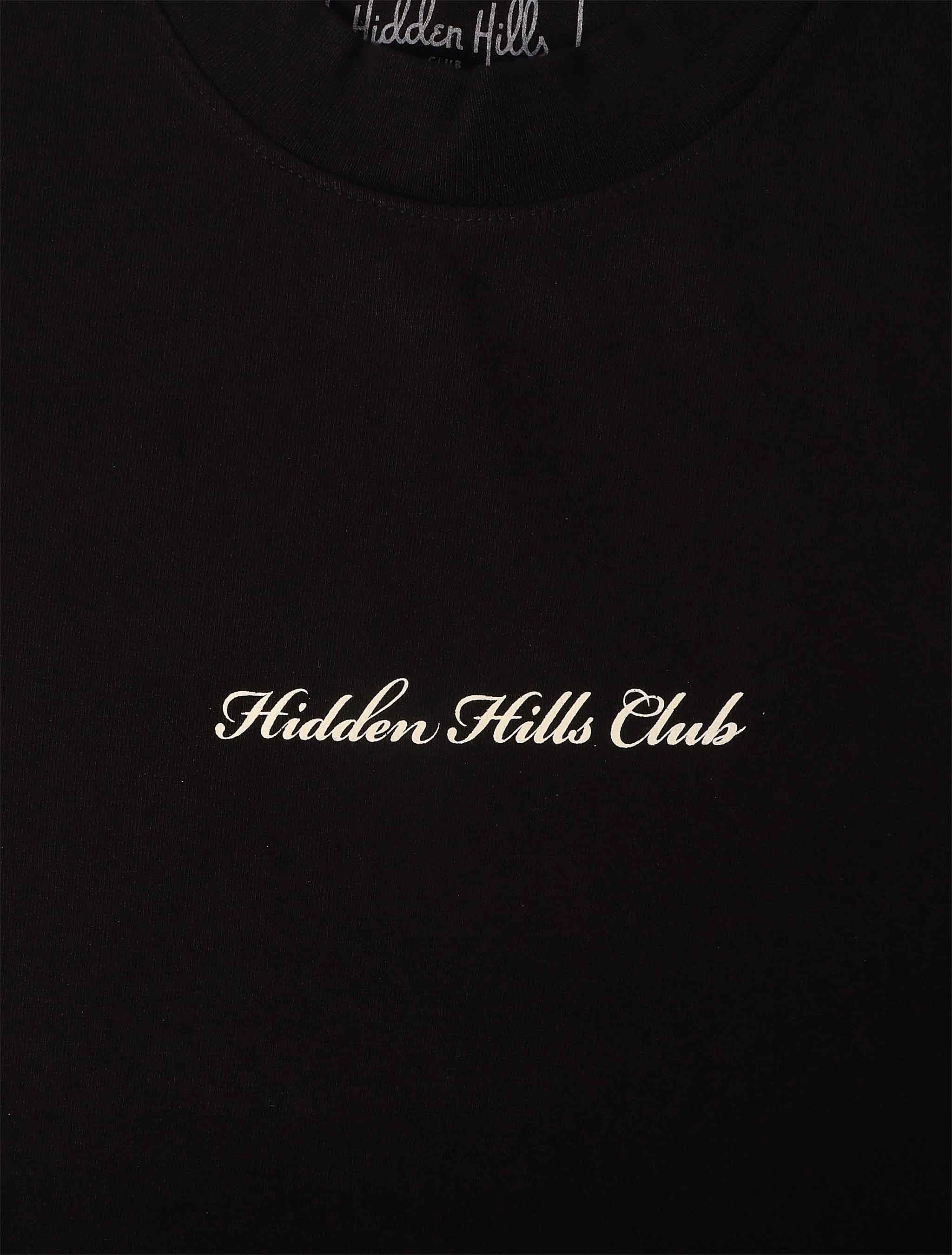 Hidden Hills Welcome to the Club Tee - Black by Denim Exchange