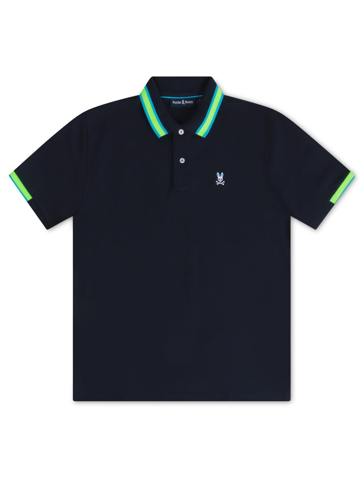 Psycho Bunny Mens Woodstock Polo - Navy by Denim Exchange