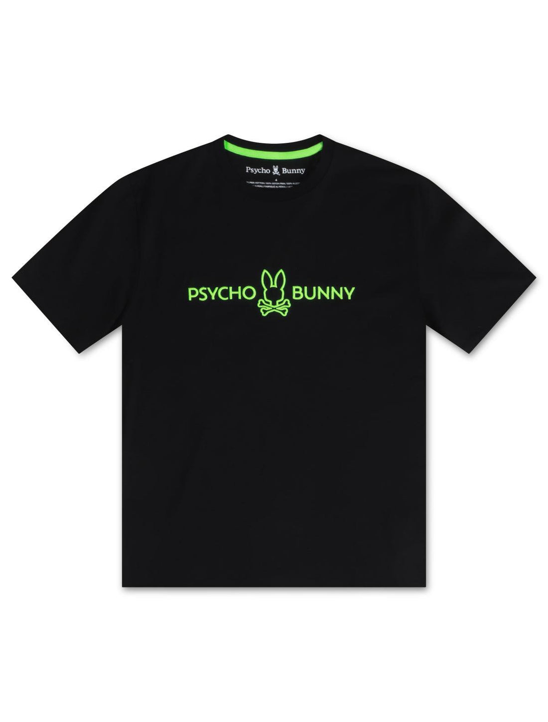 Psycho Bunny Mens Bristol Tee - Blk by Denim Exchange