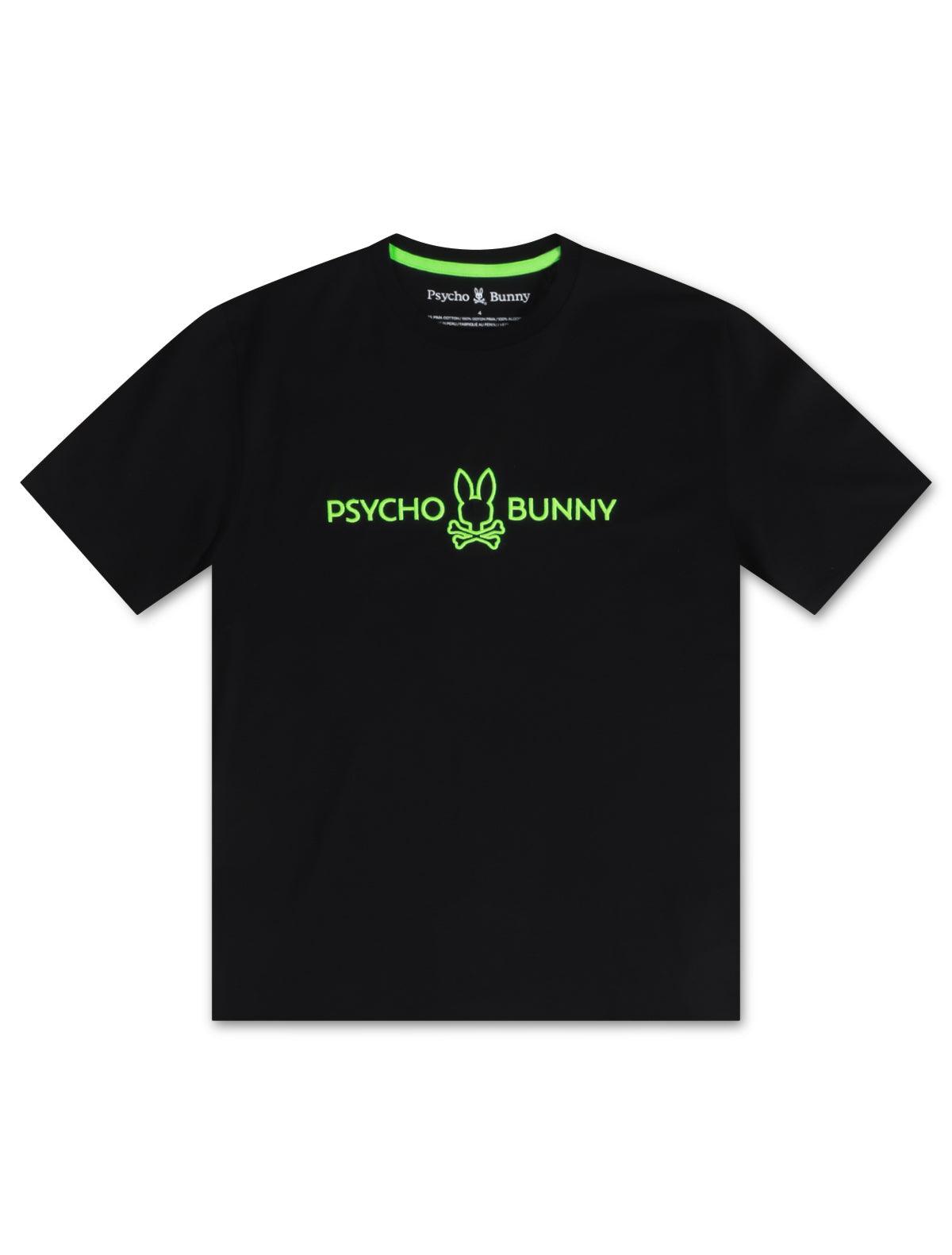 Psycho Bunny Mens Bristol Tee - Blk by Denim Exchange