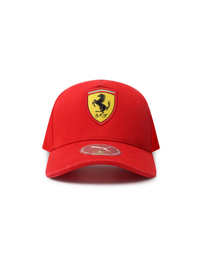 Puma Ferrari Trucker Hat - Red by Denim Exchange