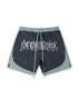 Sugarhill Summerland Jacquard Shorts - Light Blue by Denim Exchange