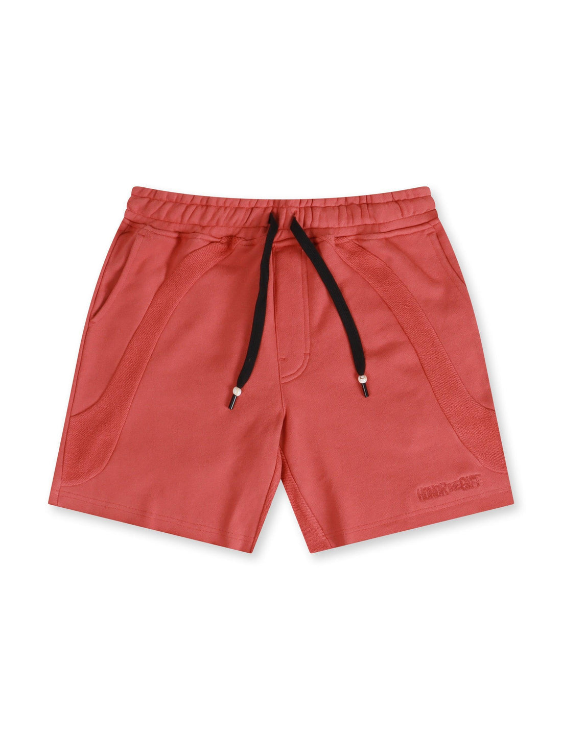 Honor The Gift Panel Terry Shorts - Brick by Denim Exchange