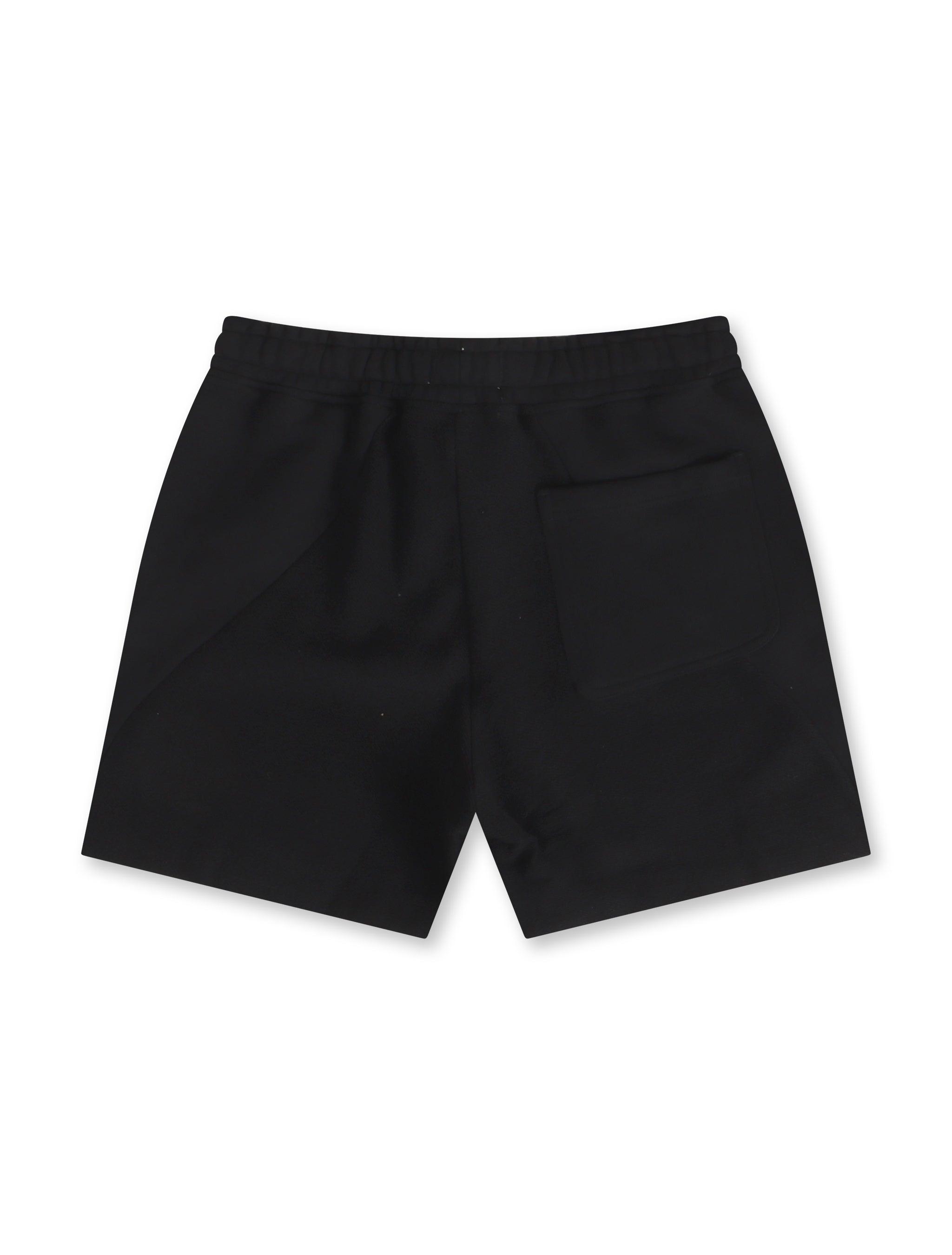 Honor The Gift Panel Terry Shorts - Black by Denim Exchange