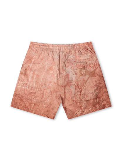 Sugarhill Europa Poly Shorts - Bronze by Denim Exchange