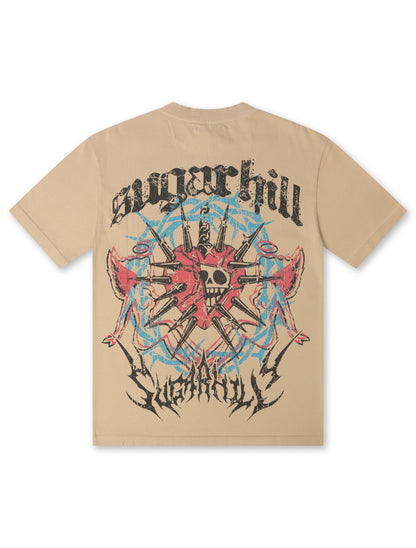 Sugarhill Angelic Tee - Wheat Vintage by Denim Exchange