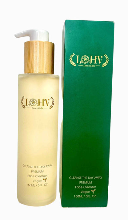PREMIUM 100% Vegan Hydrating Facial Cleanser, Moisturizing Face Wash For All Skin Types, Hyaluronic Acid + Ginger Water + Lactic acid + Glycolic acid, Fragrance Free &amp; Paraben Free, Non-Drying Oil Control Face Wash.
