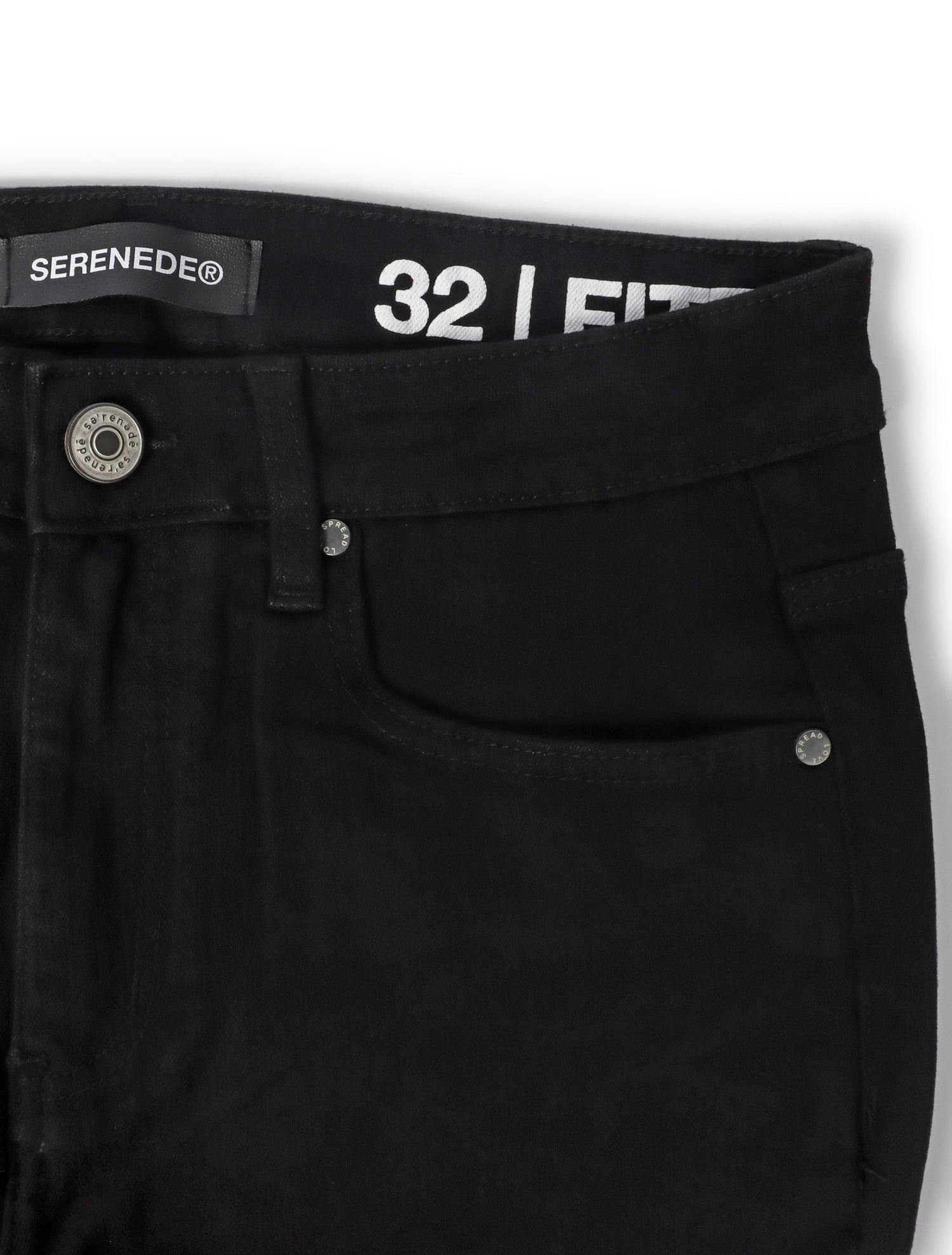 Serenede Vanta11 Jeans - Jet Black by Denim Exchange