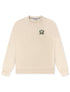 Lacoste Embroidered Shield Sweatshirt - Cream by Denim Exchange