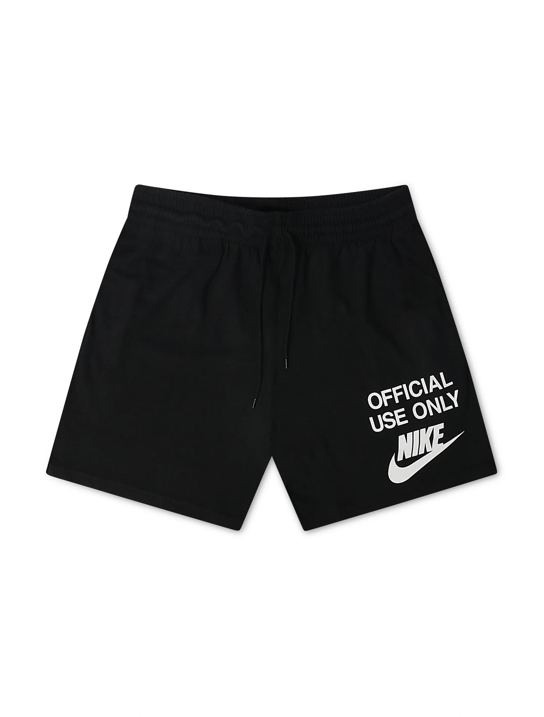 Nike Mens Club Knit Shorts - Black/White by Denim Exchange