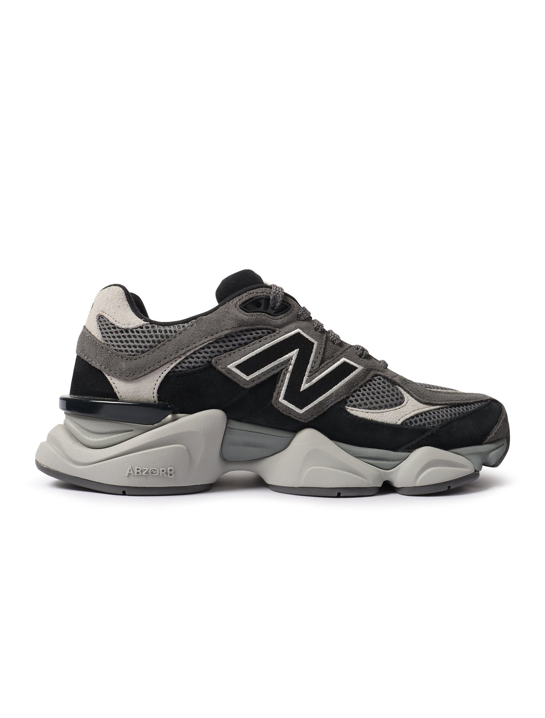 New Balance Mens 9060 Shoes - Black/Grey by Denim Exchange
