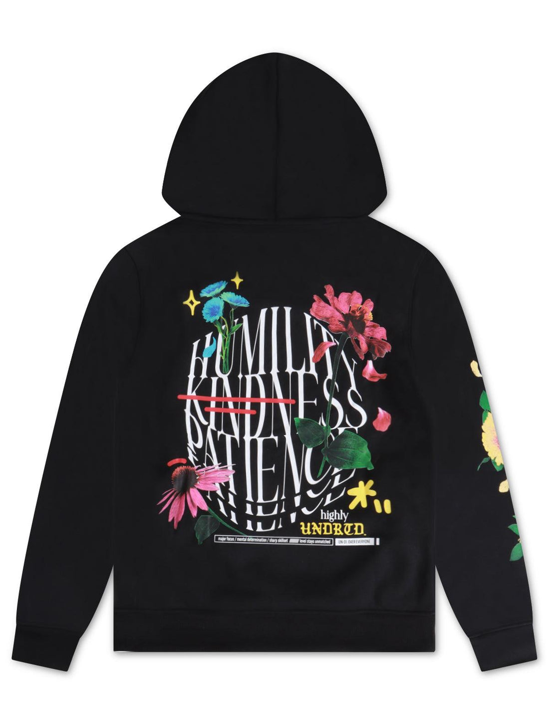 Underrated Humility &amp; Kindness Hoodie - Black^ by Denim Exchange