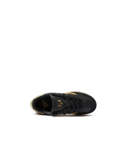 Adidas (PS) Samba Messi Indoor Soccer Shoes - Black/Gold by Denim Exchange